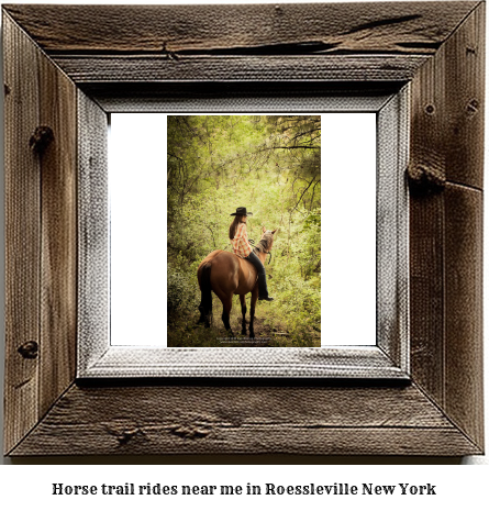 horse trail rides near me in Roessleville, New York